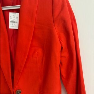 J. Crew Women's Red Blazer